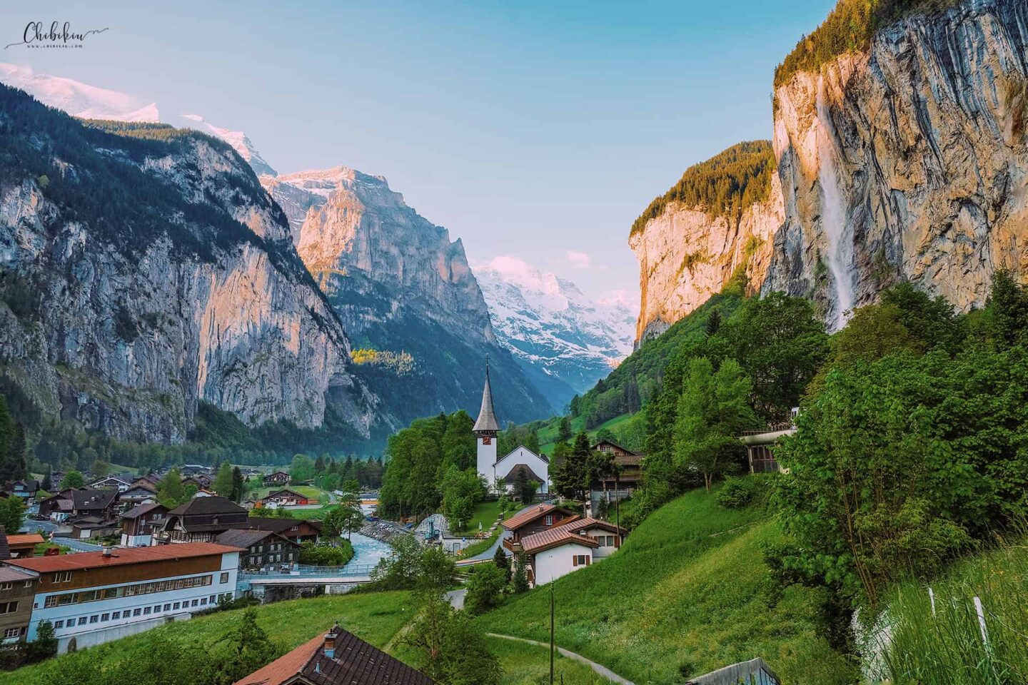 du lịch làng lauterbrunnen