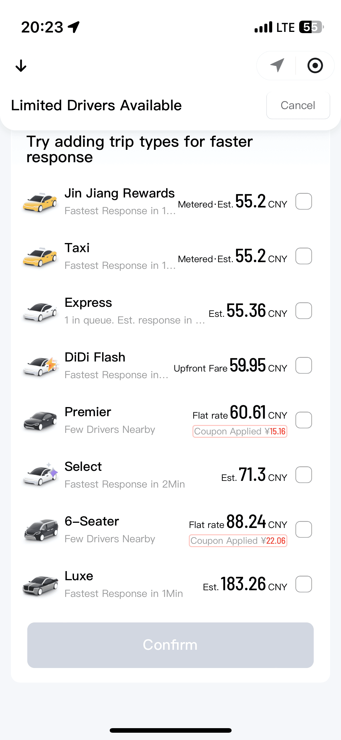 đặt xe ứng dụng alipay