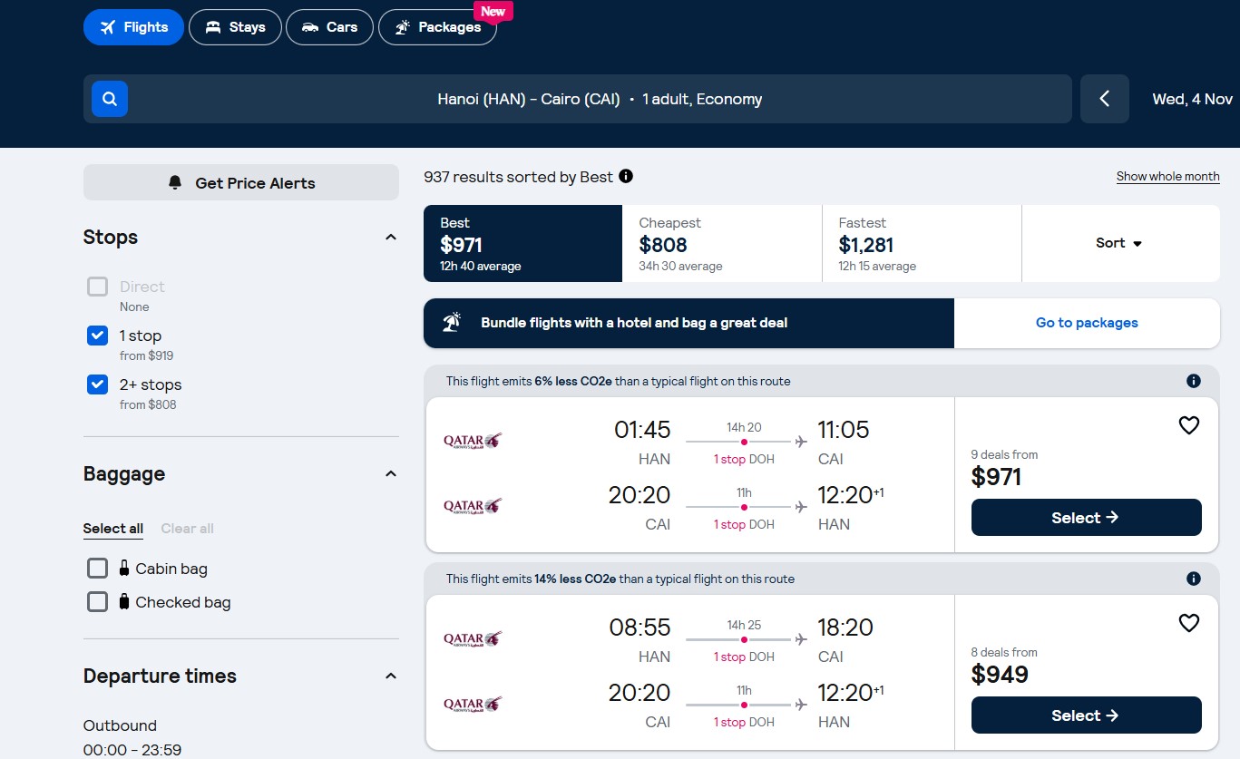 fly to egypt guide