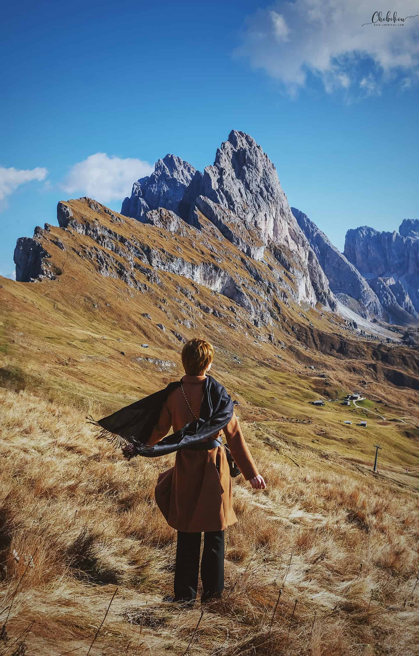 dolomites in the autumn